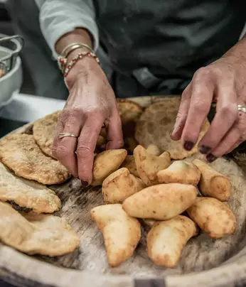 Specialità cucina ladina Plazores