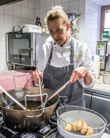 Uli Ties in der Küche